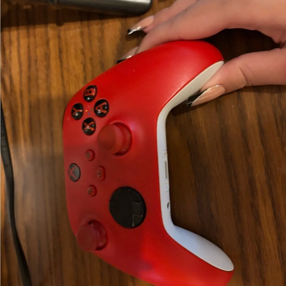 White Gaming Console